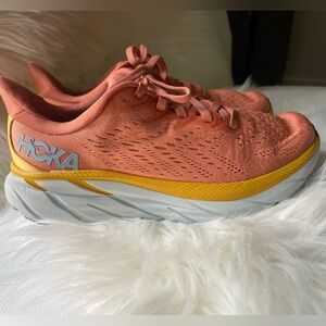 Hoka Shoes. Worn once, Like new condition.